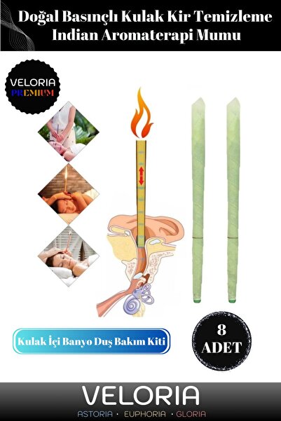 Genel Markalar Premium Seri Doğal Basınçlı Kulak Kir Temizleme Indian Aromate...