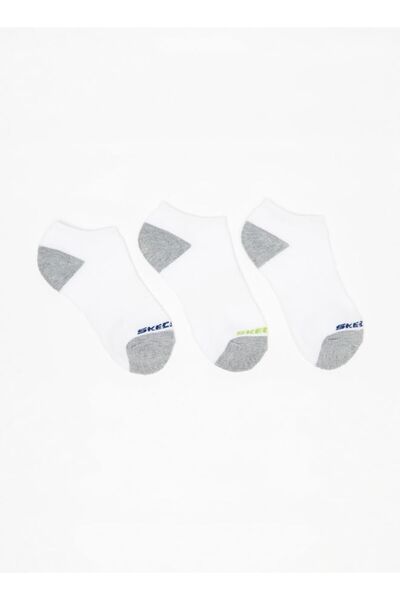 SKECHERS Renk Bloklu Bilek Boyu Spor Çorapları - 3'lü Takım