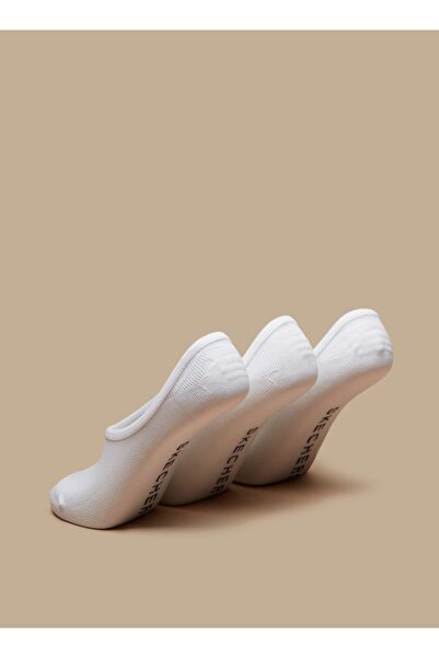 SKECHERS Non-Terry No Show Sports Socks - Set of 3