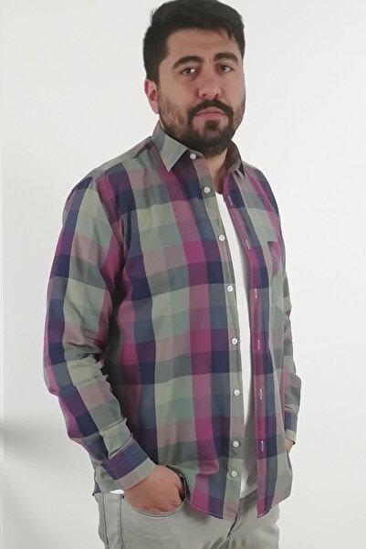 TOUSUS Регулярний крій, картата сорочка для чоловіків Kls-4029-tss