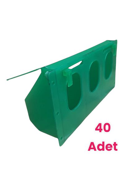 MALATYAYEM 40 Pieces of Shop Food Holder - Pigeon and Coop Food Holder