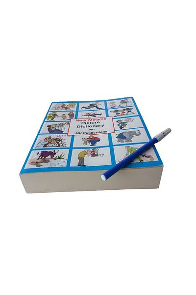 MK Publications English English Giant Dictionary - 10,000 Words - 10,000 Photos - A 4 Size