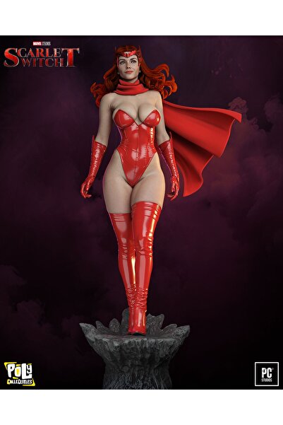 Marvel Avengers Scarlet Witch - Marvel Collectibles Figure | 36 cm