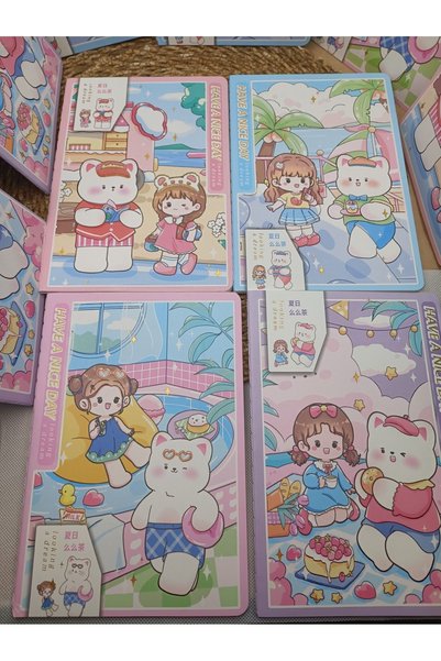Meyra Accessories sanrio kawaii anime baskılı ve diğer figür baskılı rengaren...
