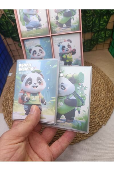 Meyra Accessories Mini blocnotes 3D cu cu imprimeu figurine de panda - Caiet ...