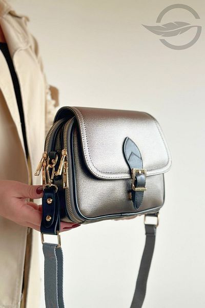 GALB LEATHER Geantă de umăr pentru femei de mărime medie, elegantă și funcțională, cu mai multe compartimente