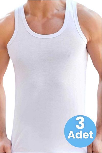 Mood Agenda Men's Cotton Undershirt 3 Pieces