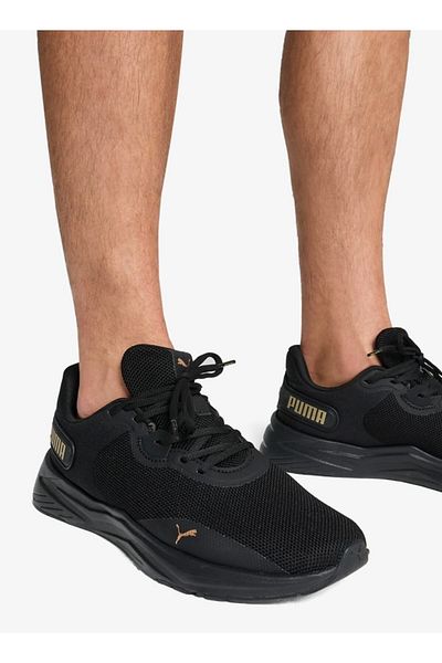 Puma Men's Logo Detail Sports Shoes with Lace-Up Closure - Disperse XT 3 Knit