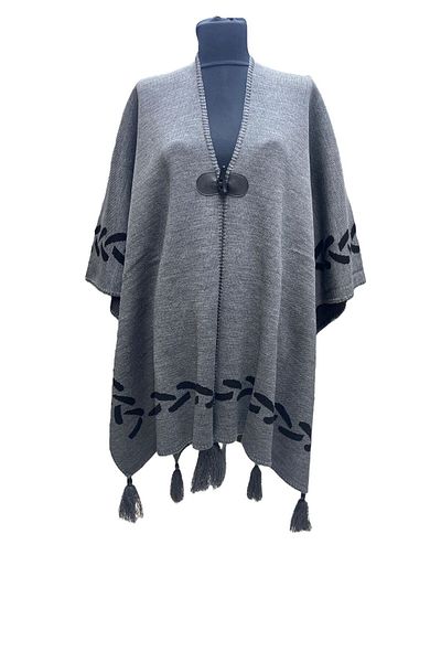mim eşarp Akmoda - Thick Winter Knitwear Long Poncho