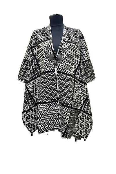 mim eşarp Akmoda - Thick Winter Knitwear Long Poncho