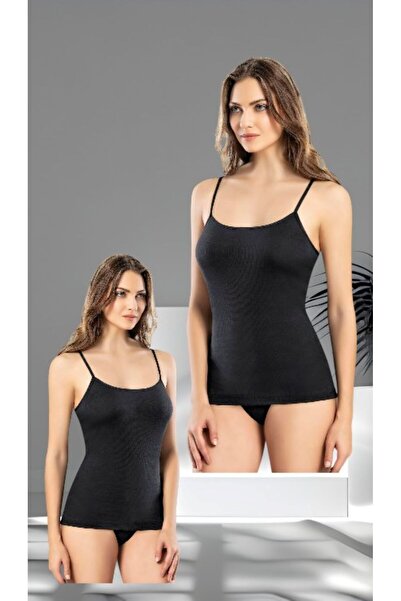 The Clover Бавовняна жіноча майка - тонкі бретелі, модель VR1.8KT