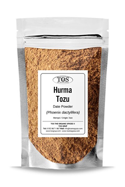 TOS The Organic Spices مسحوق التمر من فينيكس دكتيليفيرا - 100 جم (1. الجودة)