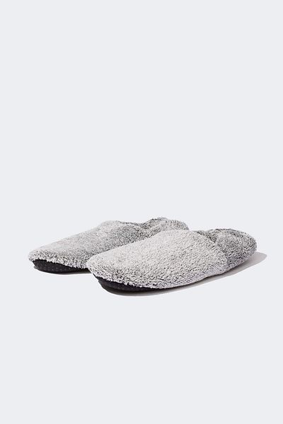 DeFacto DFC - Ανδρικές παντόφλες Slip On House - Επίπεδη σόλα