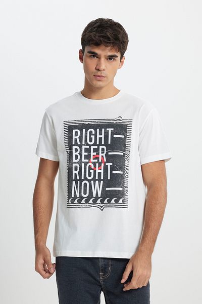 Lee T-Shirt mit normaler Passform, 100 % Baumwolle, Rundhalsausschnitt