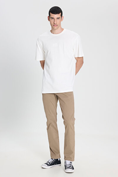 Lee Extreme Motion Slim Fit Dar Kesim Normal Bel Dar Paça Esnek Kahverengi Erkek Pantolon