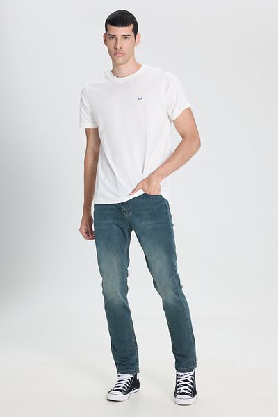 Lee Men's Slim Fit Denim Trousers - Stone L70115858 Rider Jean