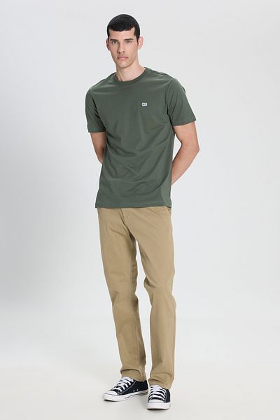 Lee Extreme Motion Slim Fit Slim Fit Normal Waist Beige Stretch Trousers
