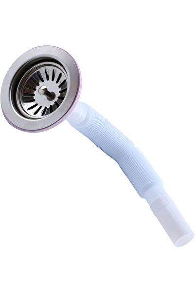 WUVERA Çöpmak Lavabo Sifonu Geniş Ağızlı Lavabo Gider Borusu