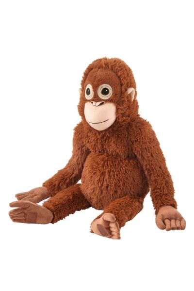 IKEA Trendexpress Yumuşak Peluş Oyuncak Kahverengi