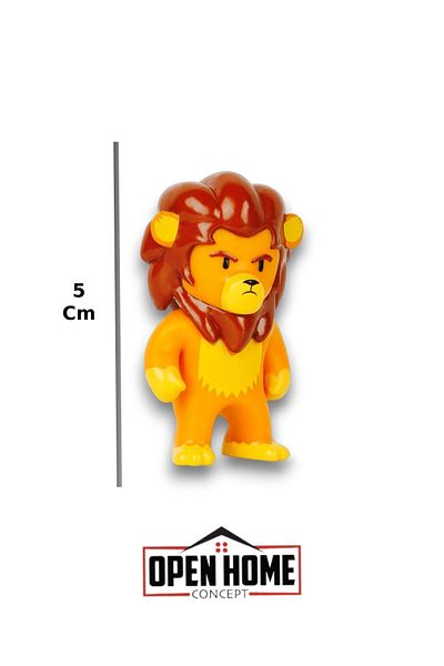 TOYFEST قطعة واحدة من Stumble Guys Leonidas - 5 سم شخصية فردية