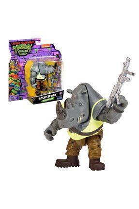 Tmnt rocksteady action figure hot sale