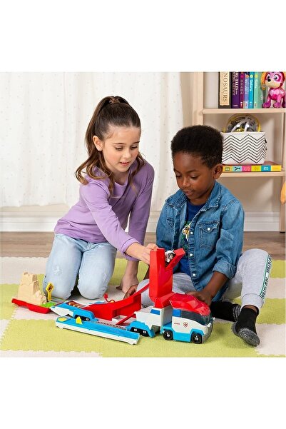 PAW PATROL Transporter Truck True Metal Vehicles Compatible Mega Game Set Truck