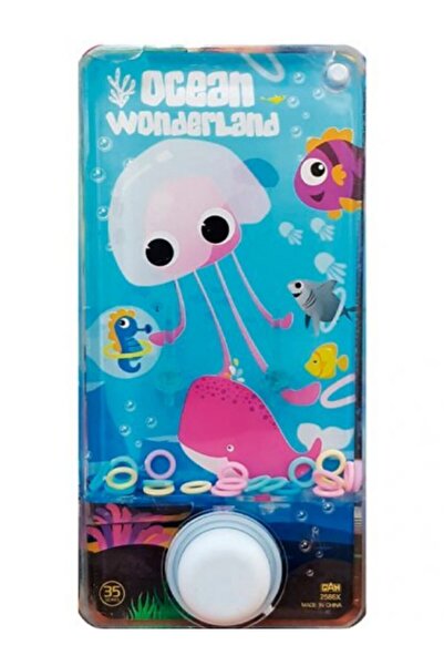 TOYFEST Okyanus Temalı Suda Halka Geçirme Oyunu - Transparent Water Game ( Ah...
