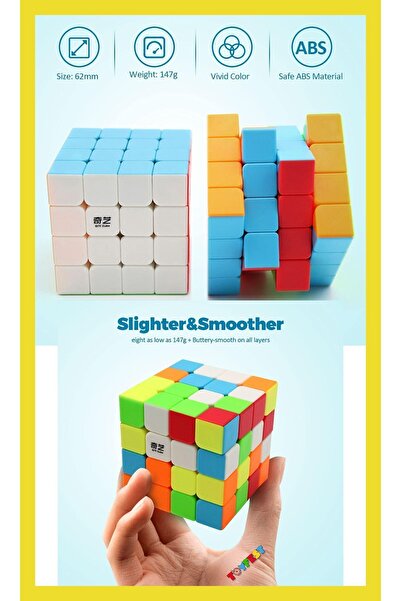 TOYFEST 4x4 Qy Speed Zeka Küpü Akıl Küpü Rübik Küp