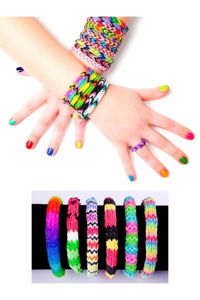 TOYFEST Loom Twister Crative 700 Piece Hobby Set