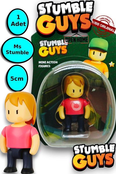 TOYFEST قطعة واحدة من Ms Stumble - مجسم رجالي فردي مقاس 5 سم