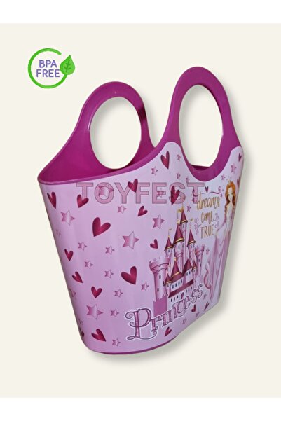 TOYFEST Multi-Purpose Purple Daily & Beach Bag Dreams Come True Princess Model - 5 Lt