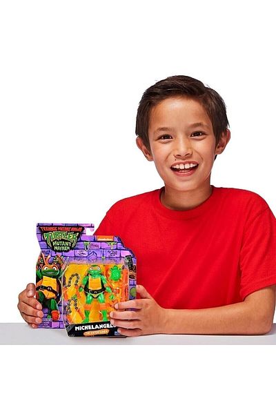 TMNT مجسمات سلاحف النينجا 11 سم مايكل أنجلو ذا إنترتينر