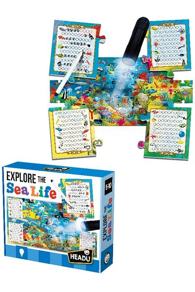 TOYFEST Headu Explore The Sea Life - 5-10 Years Old It22311