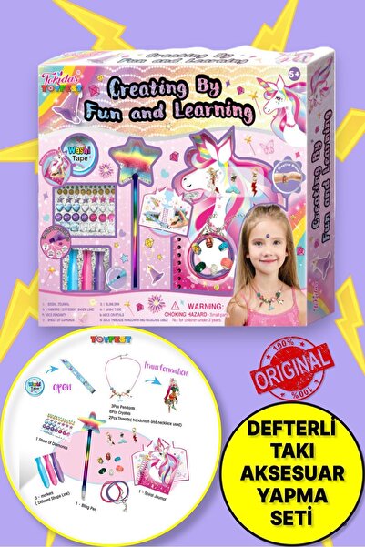 TOYFEST Tokidas - مجموعة إكسسوارات مجوهرات ممتعة وتعليمية