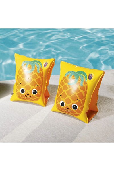 TOYFEST أكمام سباحة للأطفال على شكل أناناس بحمام سباحة - (من 3 إلى 6 سنوات)
