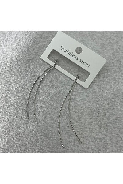 Lavienta أقراط متدلية من الفولاذ