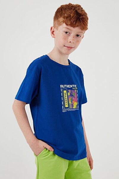 Lela Бавовняний комбінезон для хлопчиків 6212011 з коротким рукавом з роздільним верхом і низом 6212011