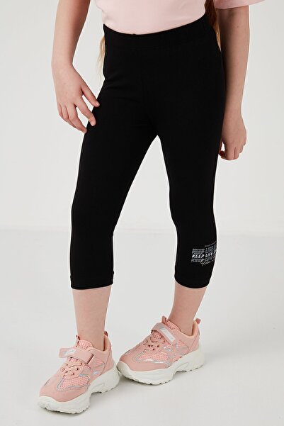 Lela Cotton Crew Neck Short Sleeve Tights Top and Bottom Set Girl's SET6212007