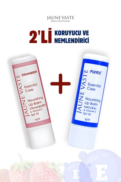 Jaune Vaste Lip Care Repair Care for Dry and Chapped Lips Spf20 5g Stick Balm