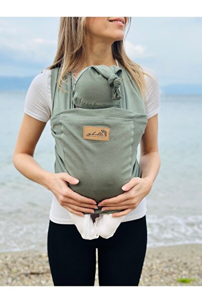 kubbe Anakucağı Cepli Bebek Taşıma Şalı, Bebek Askısı Sling