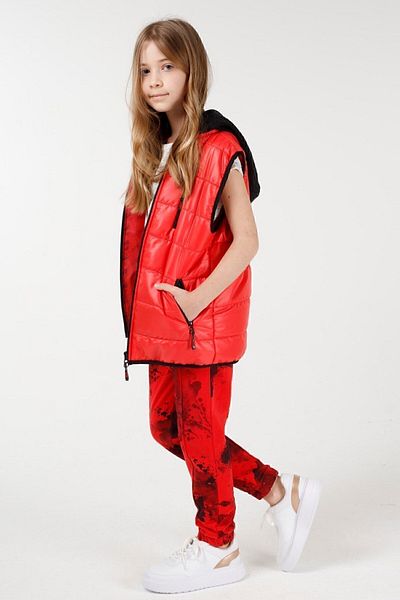 BRZ KIDS Unisex Hooded Children's Vest