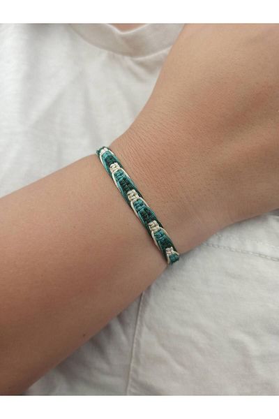 TREND 3 Colored Macrame Braid - Rope Bracelet Set