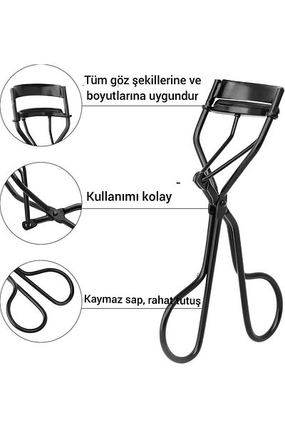 Nofella Eyelash Curling Scissors Eyelash Curler