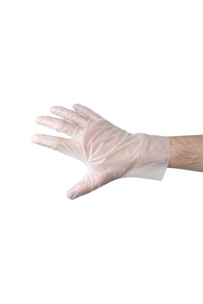 ADYMEDİKALVET Plus Pudrasız Yeni Nesil Eldiven 100'lü Beyaz L