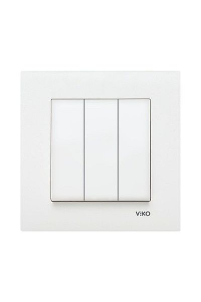 VİKO مجموعة مفاتيح بيضاء مكونة من 3 قطع من Viko Karre -90967068