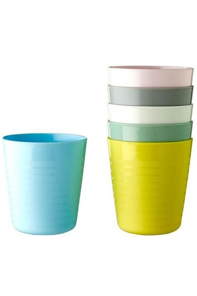 IKEA Baby & Kids Glasses Plank Cup Set of 6