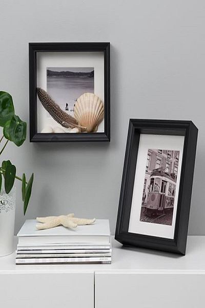 IKEA Vastanhed Frame, Black 20x25 Cm Decorative For Artificial Flower