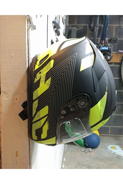 FigürDizayn Motosiklet Bisiklet Scooter Kask Duvar Askısı Kask Tutucu Vida Dü...