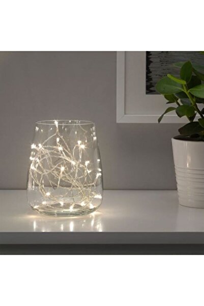 IKEA Dekoratif Aydınlatma Zinciri, Lame 24'lü Sıcak Beyaz Renk Ev Aksesuar