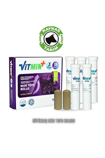 KARS KAFKAS TARIM MİDE TOPU BOLUS BÜYÜK HAYVANLAR İÇİN ( KUTU 10 ADET)